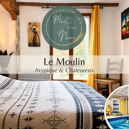 Le Moulin - Atypique - Wifi & Piscine Apartmán *
