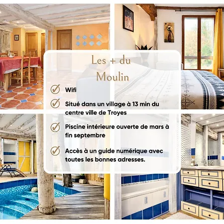 Apartmán Le Moulin - Atypique - Wifi & Piscine Sainte-Maure