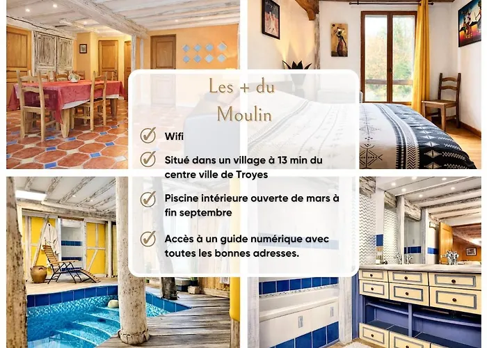 Le Moulin - Atypique - Wifi & Piscine Διαμέρισμα Sainte-Maure